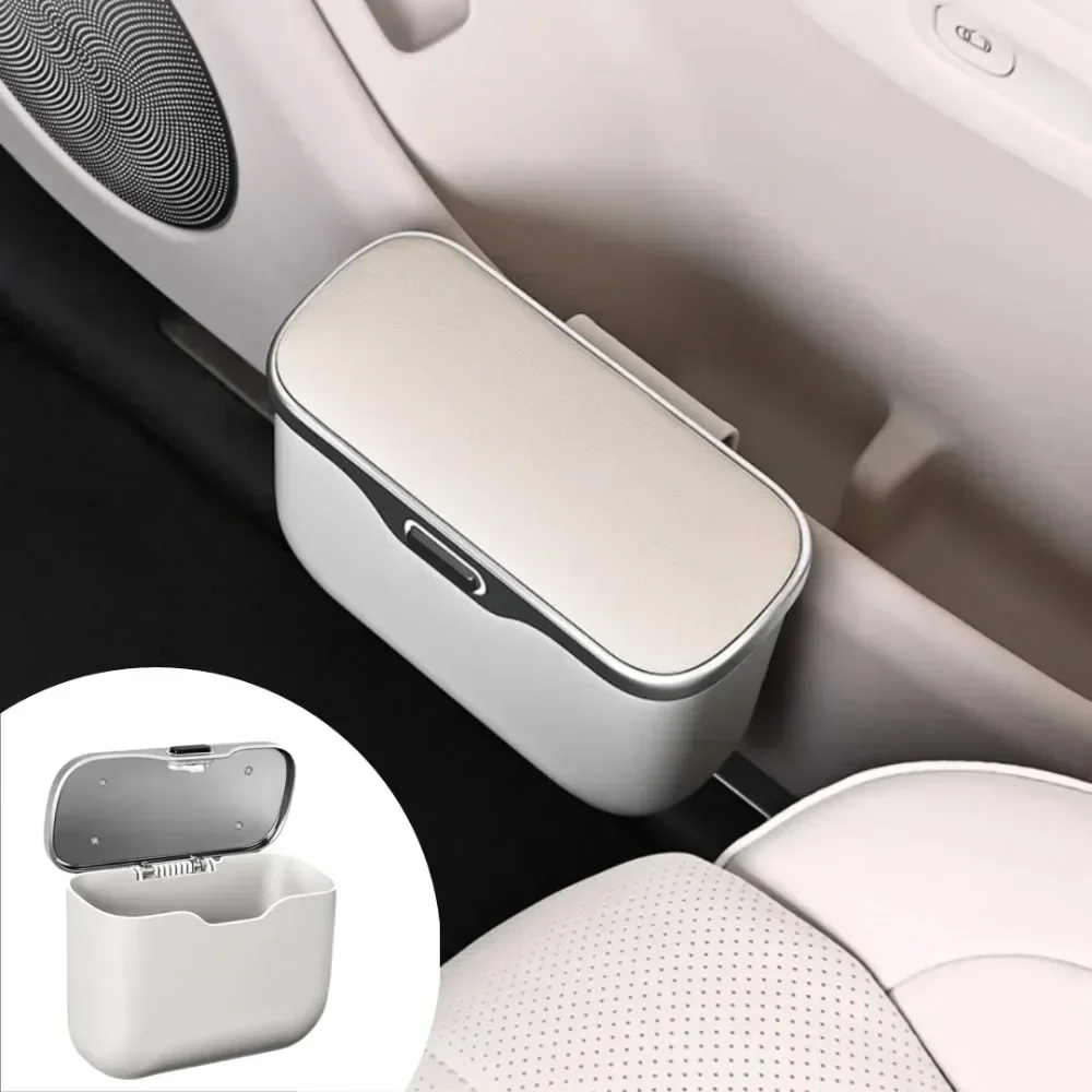 Car Trash Can Portable Hanging - Waterproof Car Trash Can With Lid review and price