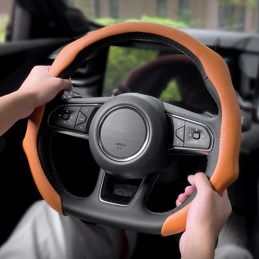 NAPPA Leather Universal Car St - Car Steering Wheel Cover Anti Slip Breathable review and price