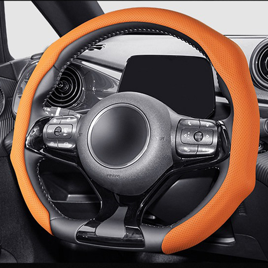 NAPPA Leather Universal Car St - Car Steering Wheel Cover Anti Slip Breathable review and price