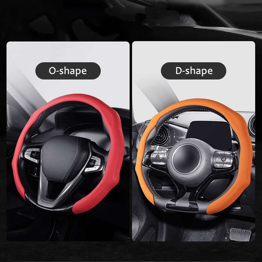 NAPPA Leather Universal Car St - Car Steering Wheel Cover Anti Slip Breathable review and price