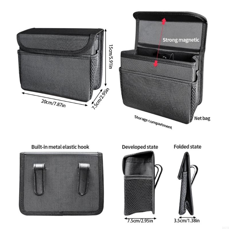 Car Back Storage Bag Trash Can - Waterproof Car Trash Can With Lid review and price