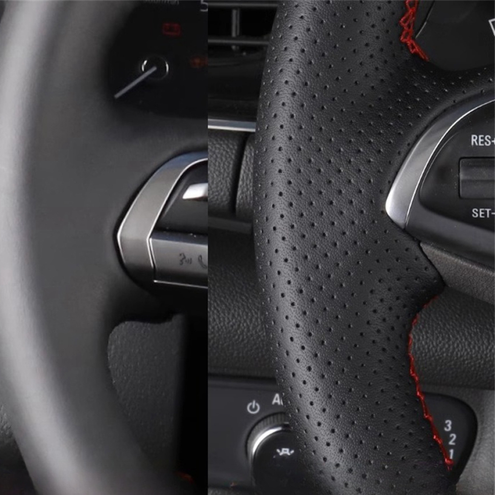 Hand Sewing Anti-Slip Car Stee - Car Steering Wheel Cover Anti Slip Breathable review and price