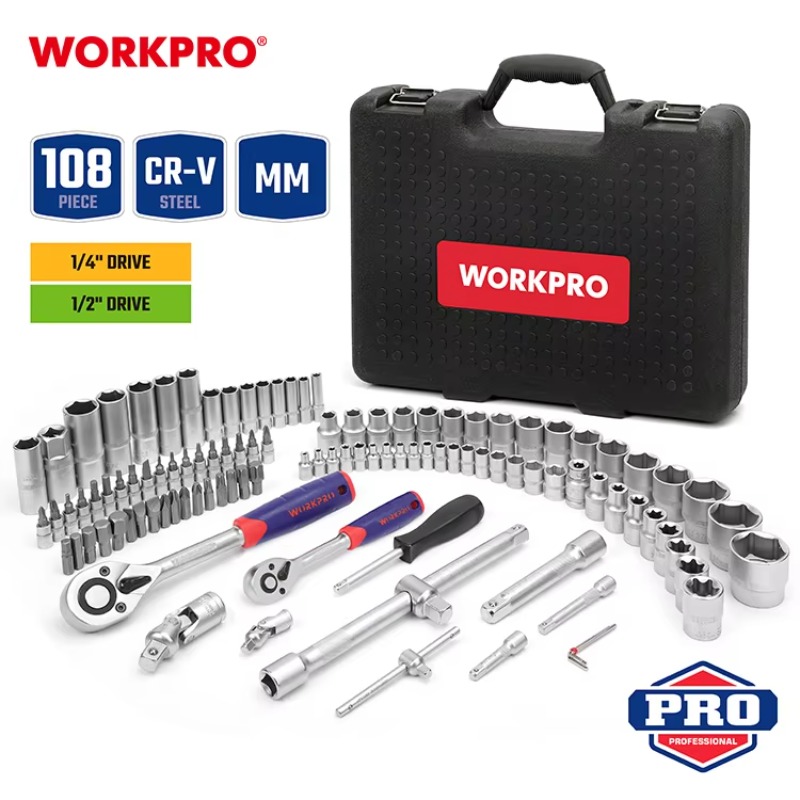 108pcs Professional Mechanics  - Auto Repair Tools review and price