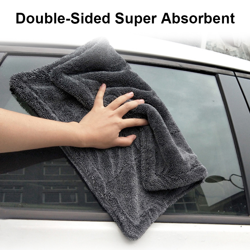 1200GSM Car Wash Towel Microfi - Microfiber Car Drying Towel Super Absorbent review and price