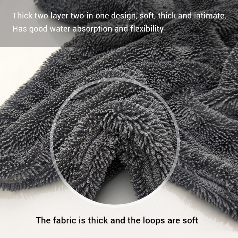 1200GSM Car Wash Towel Microfi - Microfiber Car Drying Towel Super Absorbent review and price