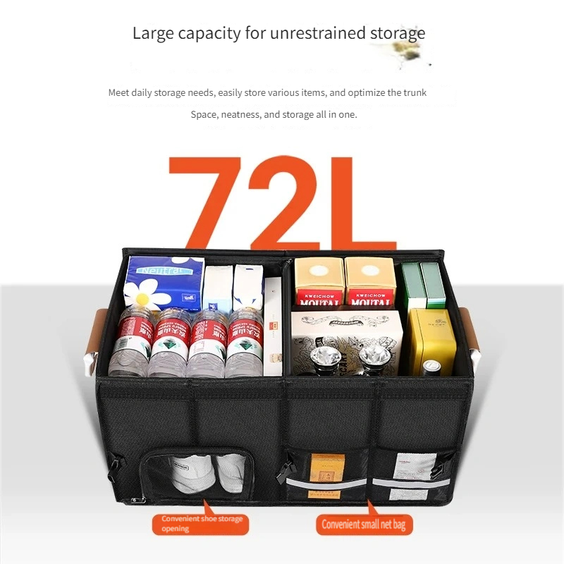 Waterproof Foldable 95L Oxford - Car Trunk Organizer Foldable Storage Box review and price