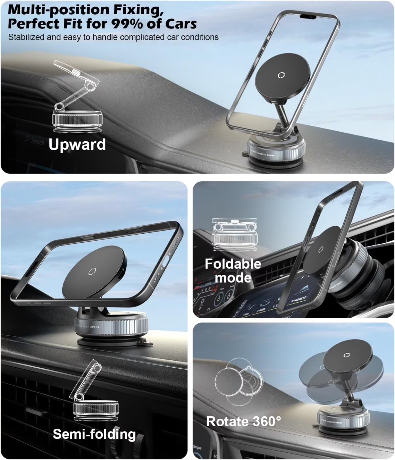 15W Wireless Fast Charger Car  - Wireless Car Charger Mount Fast Charging review and price